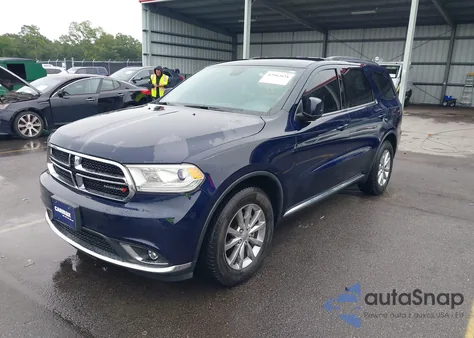 2017 Dodge Durango Sxt Rwd из США, поврежденный, VIN 1C4RDHAG6HC724520